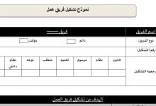 نموذج تشكيل فريق عمل باللغة العربية لشركتك 11 نموذج تشكيل فريق عمل للشركات والمؤسسات