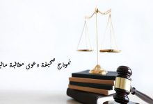 كيف تكتب صيغة دعوى مطالبة بمبلغ مالى ؟ 12 صيغة دعوى مطالبة بمبلغ مالى