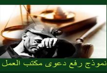نموذج دعوى إلى مكتب العمل جاهز للطباعة 9 نموذج رفع دعوى مكتب العمل