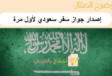 إصدار جواز سفر سعودي لأول مرة للكبار ولمن هم دون عمر 18 | دليل شامل 18 إصدار جواز سفر سعودي لأول مرة