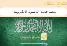 6 خطوات للتسجيل في منصة خدمة التاشيرة الالكترونية السعودية 31 منصة خدمة التاشيرة الالكترونية