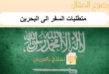 تعرف على متطلبات السفر الى البحرين ب 3 طرق | دليل شامل 18 متطلبات السفر الى البحرين