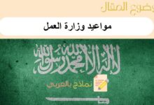 خطوات حجز مواعيد وزارة العمل في المملكة العربية السعودية و6 طرق للتواصل مع مكتب العمل 7 مواعيد وزارة العمل