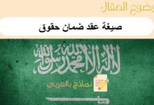 دليلك الشامل عن صيغة عقد ضمان حقوق: 6 نماذج جاهزة للطباعة 24 صيغة عقد ضمان حقوق