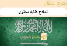 كيفية إعداد نماذج كتابة محتوى فعالة: حمل 5 نماذج ملهمة حسب احتياجاتك 15 نماذج كتابة محتوى