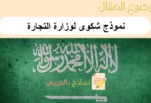 نموذج شكوى لوزارة التجارة: دليل شامل عن تقديم الشكوى 33 نموذج شكوى لوزارة التجارة