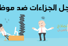 سجل الجزاءات ضد موظف ووجه الاستفادة منه للمؤسسة 22 سجل الجزاءات ضد موظف